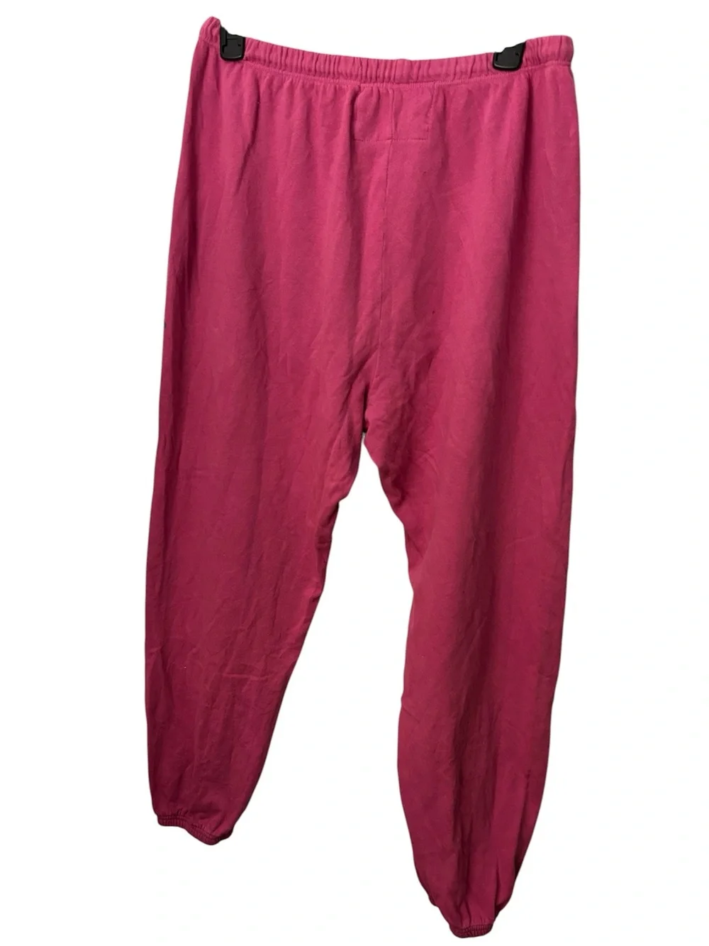 FreeCity Hot Pink & Black Sweatpants Joggers Size Large - Picture 5 of 6